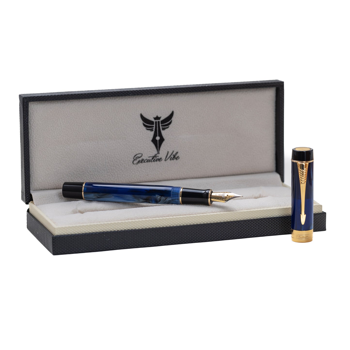 XV Batavia Fountain Pen - Galaxy Blue