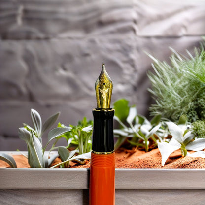 XV Batavia Fountain Pen - Tangerine Vintage