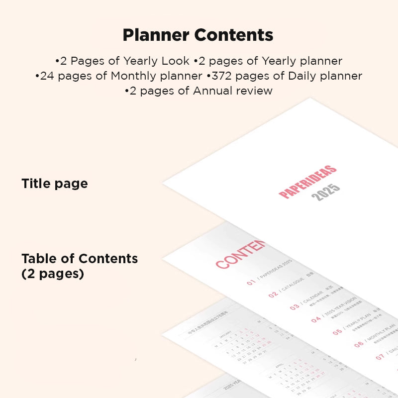 XV 2025 Daily Planner