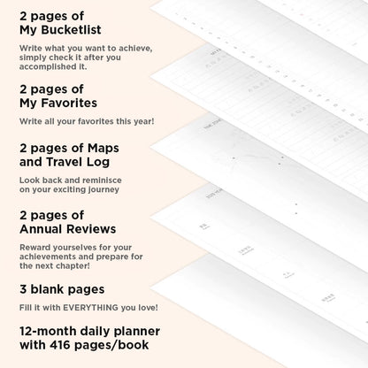 XV 2025 Daily Planner