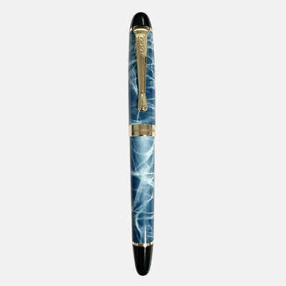 StoneGraph Flex Fountain Pen - Blue Marble