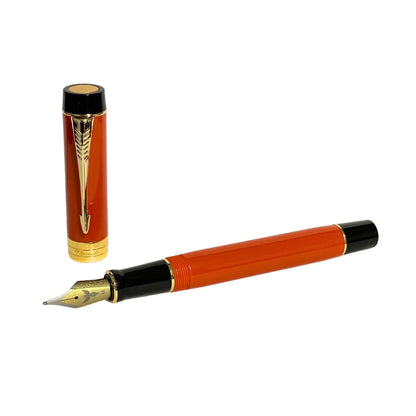 XV Batavia Fountain Pen - Tangerine Vintage