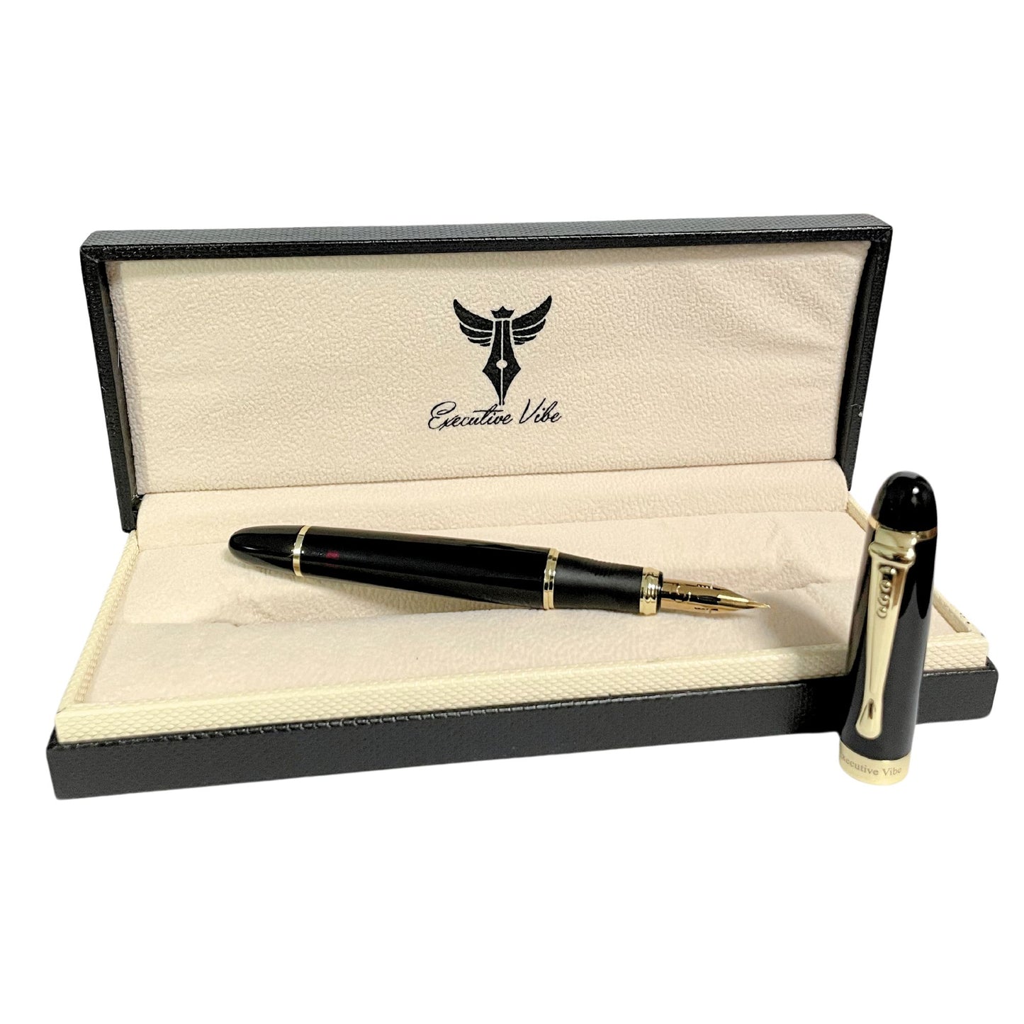 StoneGraph Flex Fountain Pen - Black Rose