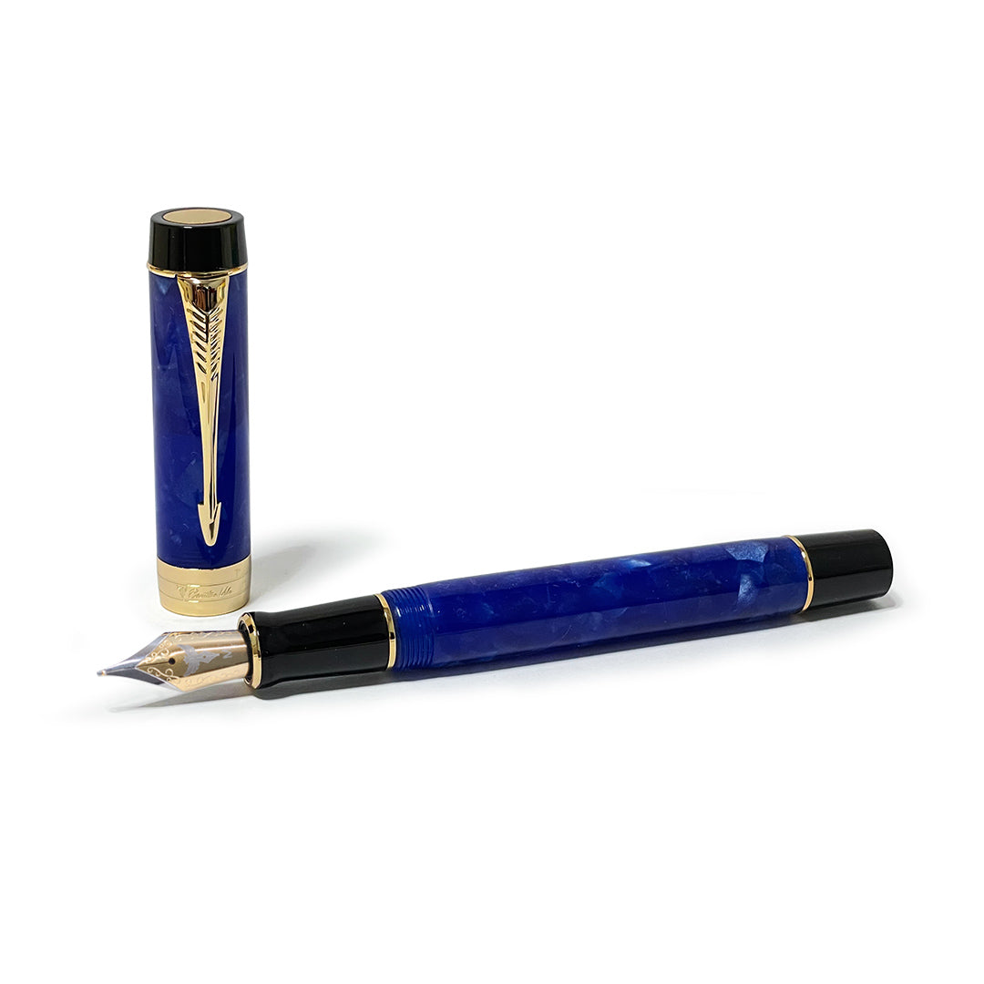 XV Batavia Fountain Pen - Sapphire Azure