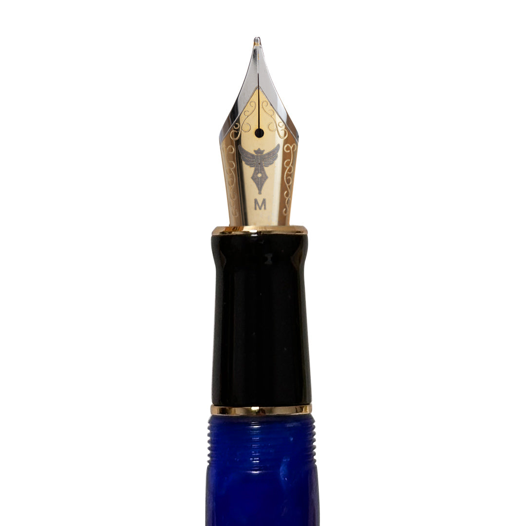 XV Batavia Fountain Pen - Sapphire Azure